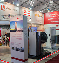Náš stánek na veletrhu For Therm 2015