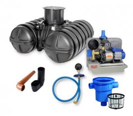 Roth kompaktní paket domácí techniky ECO s čerpadlovým modulem