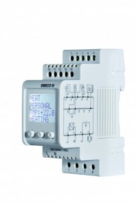 Multifunkční termostat na DIN lištu EB-Therm 800