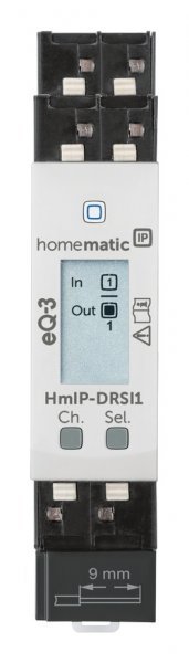 Homematic IP - Spínací aktor na DIN lištu, 1 kanál