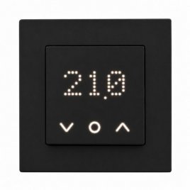 Digitální termostat ALPHA direct 55 Matrix černý 230V Wifi