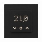 Digitální termostat ALPHA direct 55 Matrix černý 230V Wifi